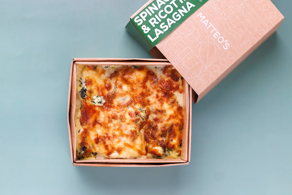 Matteo's Italian Classics lasagne Budapest