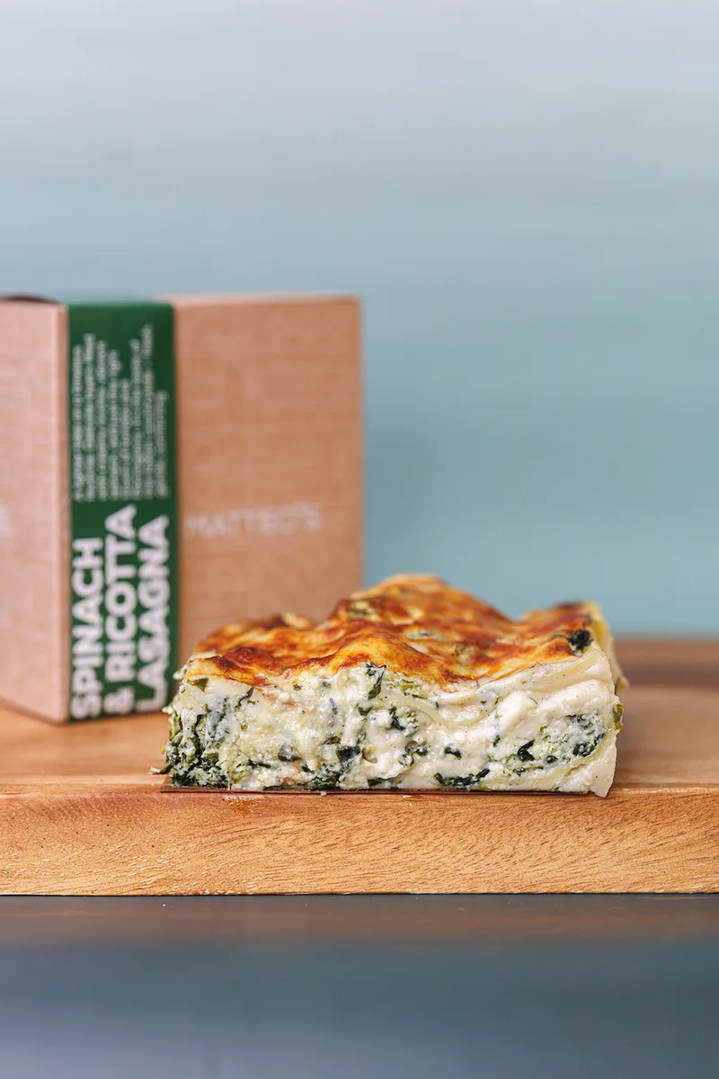 Ricotta spenótos lasagne Budapest – Matteo's