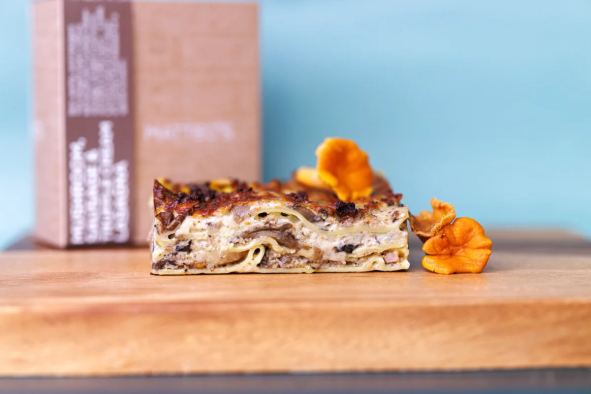 Szarvasgombás gombás lasagne Budapest – Matteo's